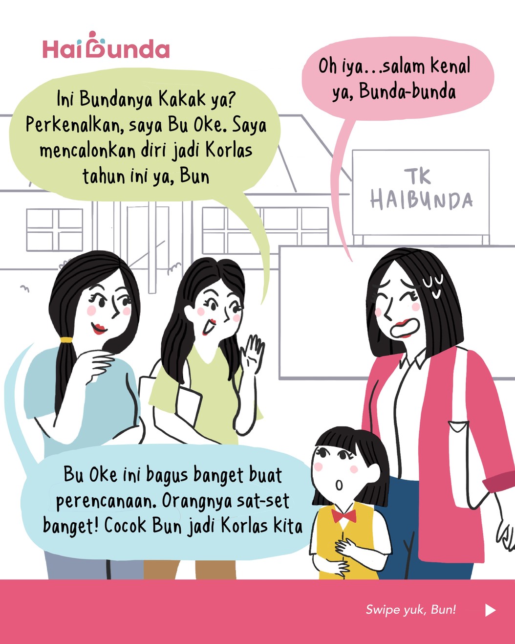 Masuk tahun ajaran baru&comma; kelas Kakak pun dibuatkan grup khusus orang tua murid&period; Selanjutnya akan ada pemilihan kordinator kelas alis korlas&period; Simak selanjutnya&excl;