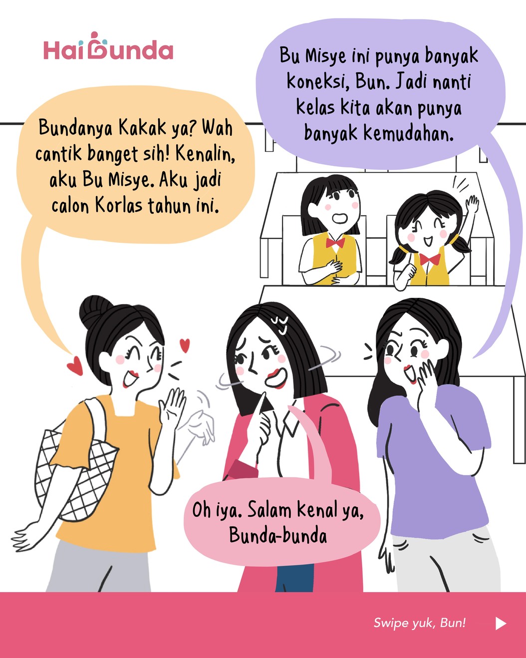 Masuk tahun ajaran baru&comma; kelas Kakak pun dibuatkan grup khusus orang tua murid&period; Selanjutnya akan ada pemilihan kordinator kelas alis korlas&period; Simak selanjutnya&excl;