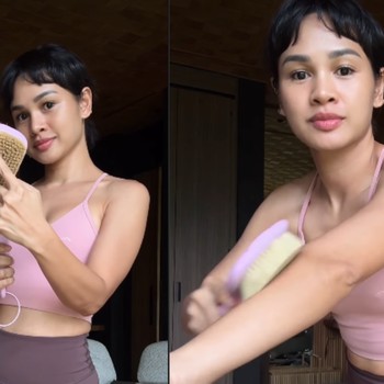 Mengenal Dry Brushing dan Manfaatnya, Rahasia Kulit Glowing ala Andien