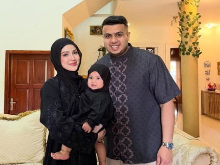 Potret Gender Reveal Anak Kedua Miskah Shafa dan dr Yislam, Aisha Bakal Punya Adik Cowok
