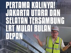 Video detikfinance Check: Jakarta Utara dan Selatan Tersambung LRT Bulan Depan