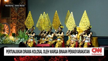 VIDEO: Drama Kolosal Warga Binaan Pecahkan Rekor MURI