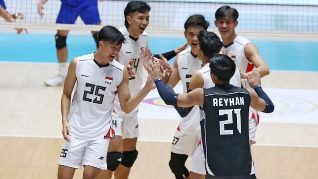 Timnas Voli Indonesia kalahkan Filipina di SEA V Cup 2026.