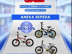 Beli Sepeda di Transmart Full Day Sale Bisa Dapat Diskon Rp 400 Ribuan
