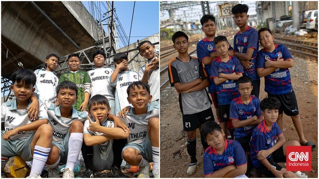 Liga Aspal di kawasan Menteng Jaya