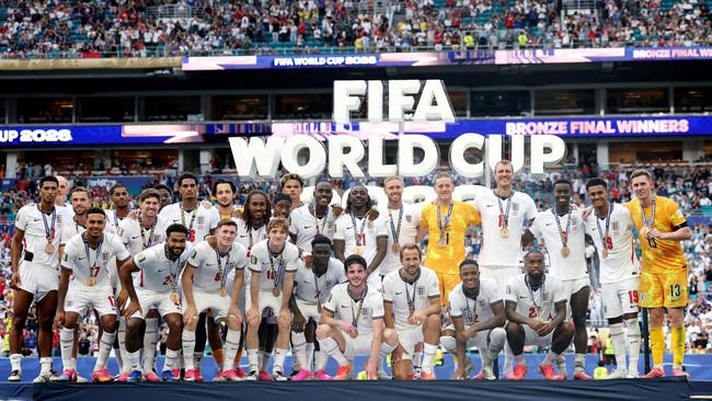 Inggris Raih Peringkat 3 Piala Dunia 2026