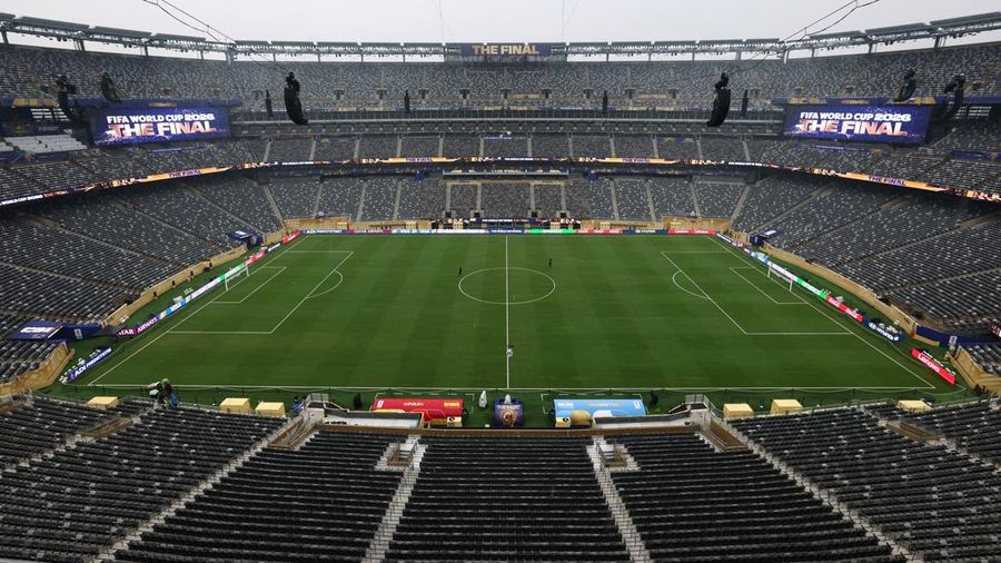 Laga final Piala Dunia 2026 bakal digelar di New York New Jersey Stadium alias MetLife Stadium. Spanyol dan Argentina bakal bermain di salah satu stadion paling besar di Liga Football Nasional (NFL). (REUTERS/Amanda Perobelli)