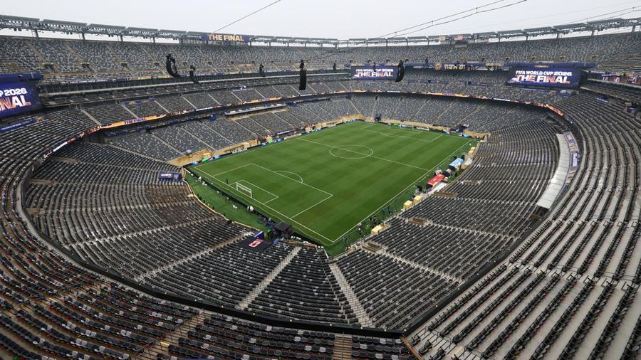 Laga final Piala Dunia 2026 bakal digelar di New York New Jersey Stadium alias MetLife Stadium. Spanyol dan Argentina bakal bermain di salah satu stadion paling besar di Liga Football Nasional (NFL). (REUTERS/Amanda Perobelli)