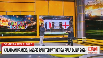 VIDEO: Drama 10 Gol! Inggris Juara Tiga, Final Impian Akhirnya Tersaji