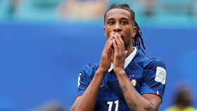 Soccer Football - FIFA World Cup 2026 - Bronze Final - France v England - Miami Stadium, Miami Gardens, Florida, U.S. - July 18, 2026 France's Michael Olise reacts after missing a chance to score IMAGN IMAGES via Reuters/Sam Navarro