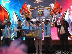 Tim Polresta Denpasar Juarai Turnamen Esports Kapolda Bali Cup