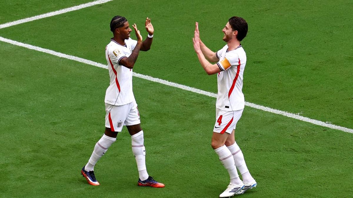 Declan Rice Cetak Gol Cepat, Inggris Ungguli Prancis di Menit Ketiga