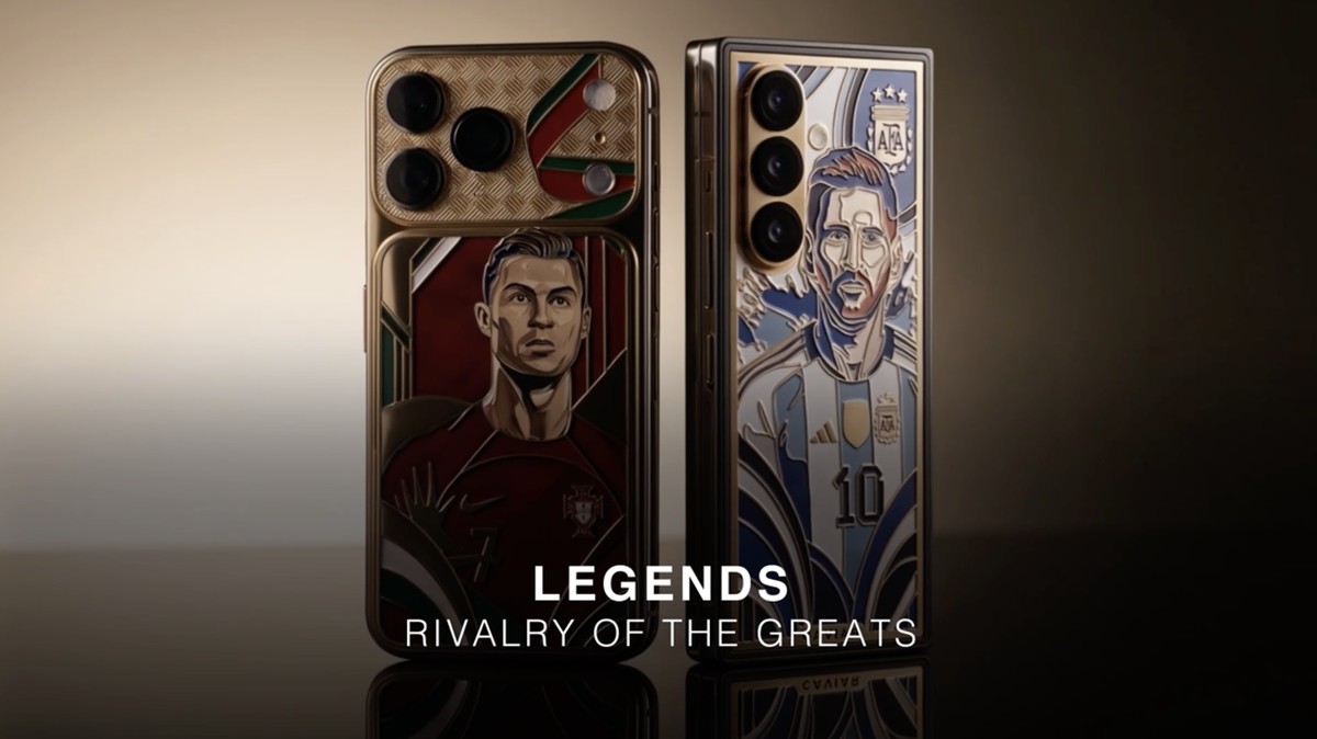 Penampakan HP Khusus Messi dan CR7 Cuma Ada 19 Unit di Dunia