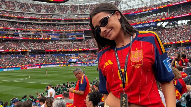 Kekasih pemain timnas Spanyol Gavi, Ana Pelayo.