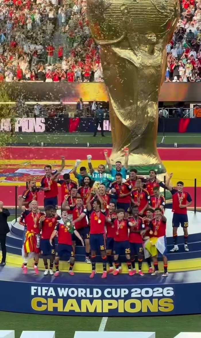 Ganindra Bimo nonton final Piala Dunia 2026 langsung.