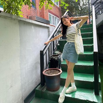 Get The Look: Casual Summer Style ala Roh Yoon Seo Pemain Drakor The East Palace