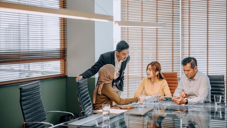 Ilustrasi rapat