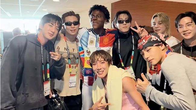 IShowSpeed dan BTS bertemu di final Piala Dunia 2026, MetLife Stadium, Minggu (19/7).