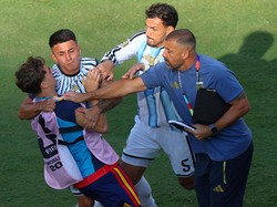 Leandro Paredes nyaris tonjok gavi usai Argentina kalah dari Spanyol di final Piala Dunia 2026.