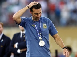 Scaloni Menangis, Beri Sinyal Tinggalkan Timnas Argentina