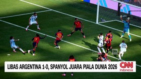 Tim Matador Spanyol berhasil menjadi juara Piala Dunia 2026 usai menaklukkan La Albiceleste Argentina dengan skor 1-0 dalam laga final di New Jersey, Amerika Serikat, Senin pagi waktu Indonesia Barat. Ferran Torres mencetak gol kemenangan di laga ini