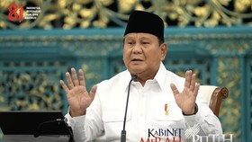 Taklimat Presiden Prabowo pada Sidang Kabinet Paripurna, Istana Negara, Jakarta. 20 Juli 2026