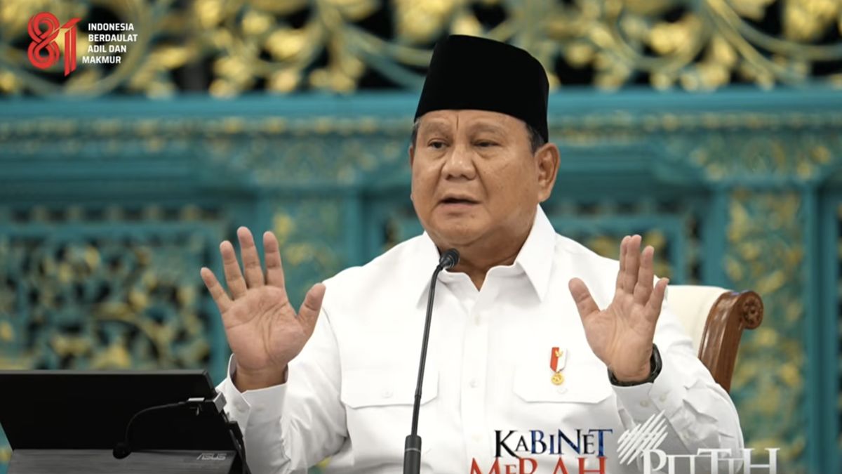 Prabowo Panggil Kepala BNPB hingga Menhut, Bahas Karhutla Kemarau