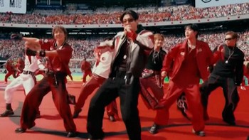 BTS tampil di halftime show final Piala Dunia FIFA dengan lagu medley pada Senin (20/7).