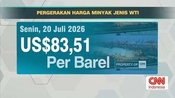 VIDEO: Pergerakan Harga Minyak Dunia 20 Juli 2026