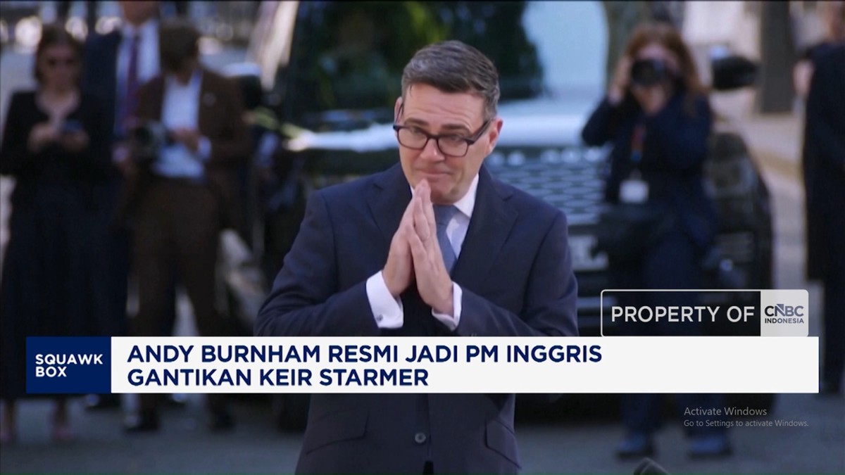 Video: Andy Burnham Resmi Jadi PM Inggris Gantikan Keir Starmer