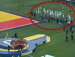 Kontroversi Pemain Argentina Punggungi Spanyol Saat Selebrasi