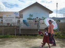 Dukung Literasi Anak di 3T, Harita Nickel Bangun Rumah Belajar di Pulau Obi