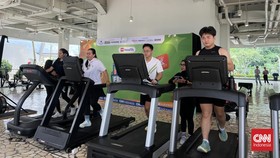 Hybrid Race jadi salah satu aktivitas yang paling banyak menyita perhatian di Wellnest Festival Vol.2.
