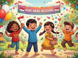 Kapan Hari Anak Nasional 2026? Cek Tanggal dan Tema Peringatannya