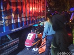 Pemotor Tewas Terseret Truk Boks di Simpang Bendogantungan Klaten