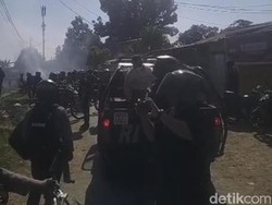 Konstatering Lahan di Borong Makassar Ricuh, Warga Lempari Polisi