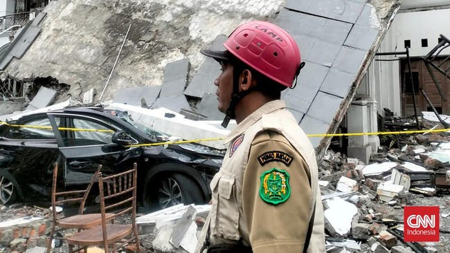 Ledakan di Perumahan Mewah Grand Polonia Medan