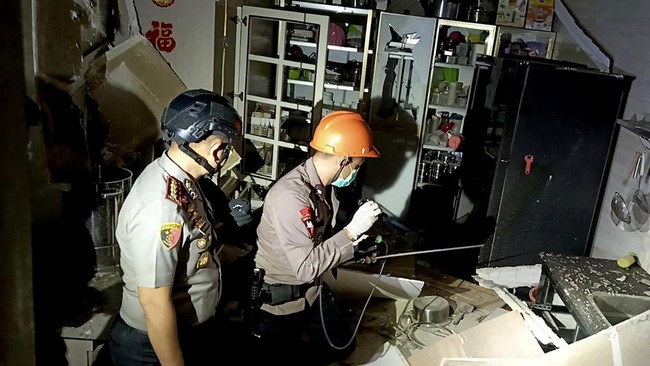 Ledakan di Perumahan Mewah Grand Polonia Medan
