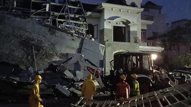 Ledakan di Perumahan Mewah Grand Polonia Medan