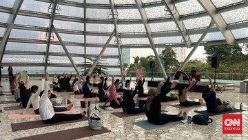 Peserta Padati Sesi Penutup Mat Pilates Wellnest Festival Vol. 2