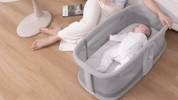 Tempat Tidur Bayi Bisa Ayun Otomatis, Beneran Bantu Newborn Cepat Tidur?