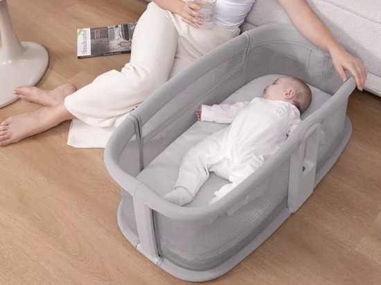 Tempat Tidur Bayi Bisa Ayun Otomatis, Beneran Bantu Newborn Cepat Tidur?