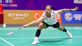 Putri Kusuma Wardani di China Open 2026. (Dok. PBSI)
