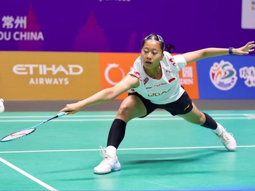 Putri Kusuma Wardani di China Open 2026. (Dok. PBSI)