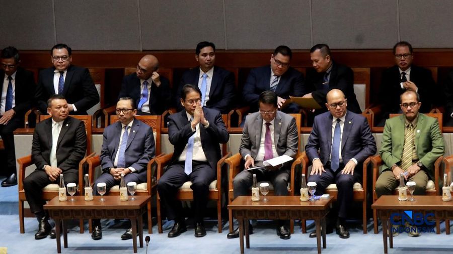 Rapat Paripurna DPR RI Ke-26 Masa Persidangan V Tahun Sidang 2025–2026 secara resmi telah mengesahkan Rancangan Undang-Undang tentang Pusat Finansial Internasional Indonesia (RUU PFII) menjadi Undang-Undang, Jakarta, Selasa, (21/7/2026).