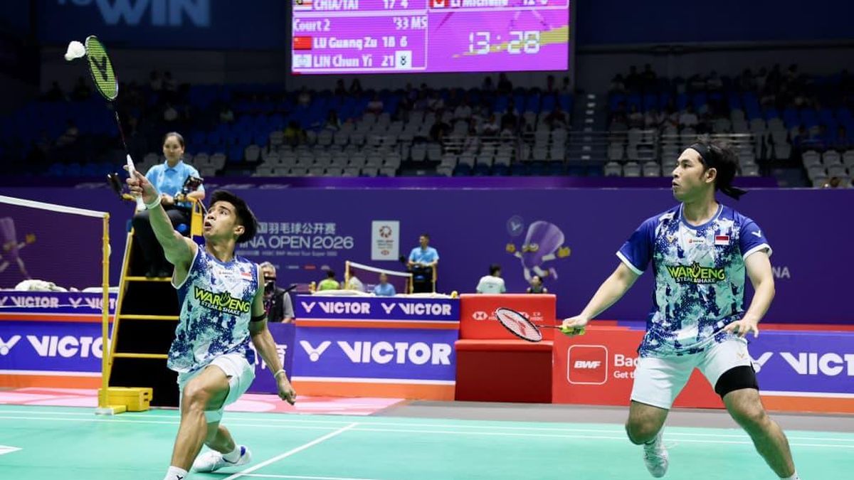 Eliminasi Tandem Baru Malaysia Duo Aaron, Sabar/Reza Belum 100 Persen