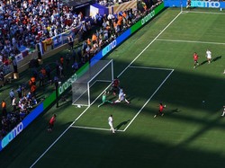 Soccer Football - FIFA World Cup 2026 - Final - Spain v Argentina - New York/New Jersey Stadium, East Rutherford, New Jersey, U.S. - July 19, 2026 Spain's Ferran Torres scores their first goal IMAGN IMAGES via Reuters/James Lang