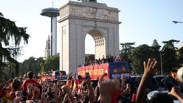 Spanyol Gelar Pawai Juara Piala Dunia 2026, Jalanan Madrid Lumpuh