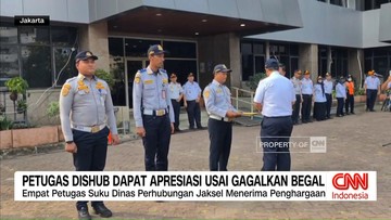 VIDEO: Petugas Dishub Jakarta Dapat Apresiasi Usai Gagalkan Begal