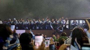 Sorotan Dunia Olahraga CNN Sport : Tiba Buenos Aires, Timnas Argentina Pulang Tanpa Messi